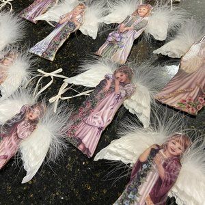 Angel Ornaments, Christmas Angels, Bradford Editions, Donna Richardson